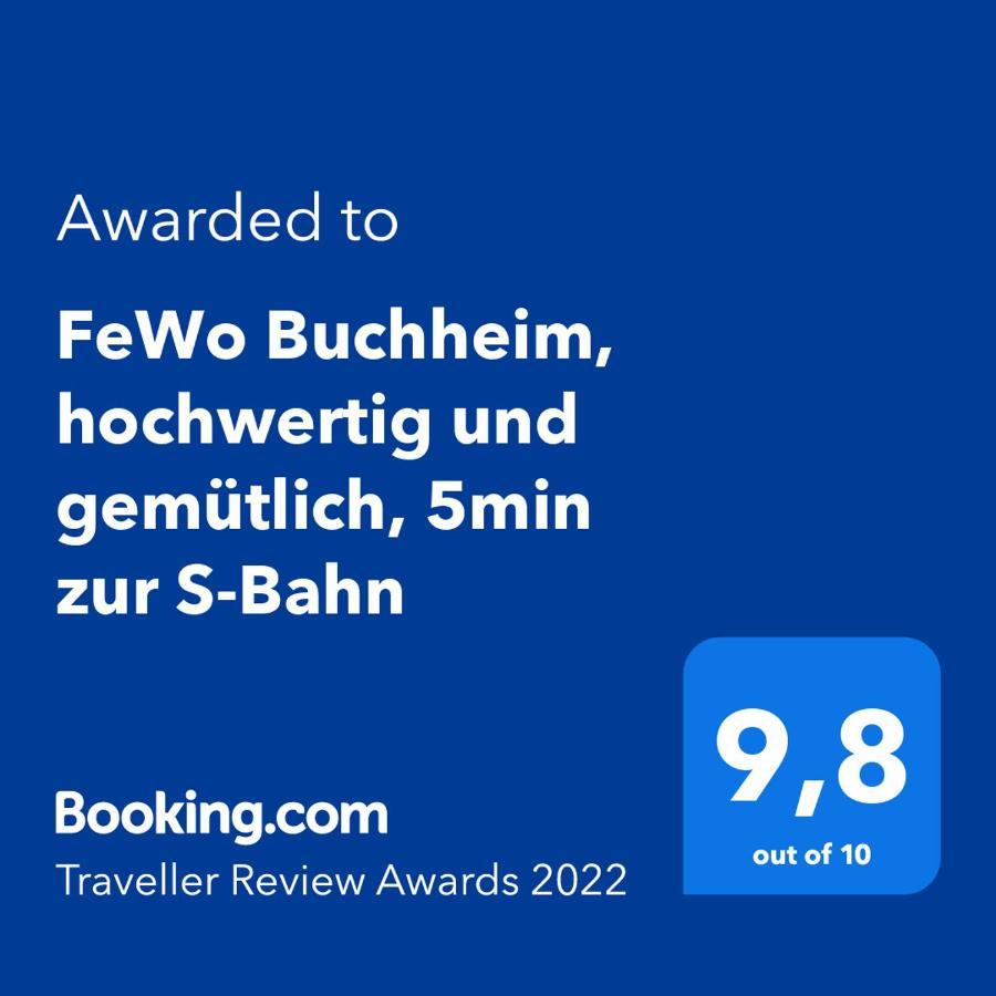 ホッペガルテンFewo Buchheim, Hochwertig Und Gemuetlich, 5Min Zur S-Bahnアパートメント エクステリア 写真