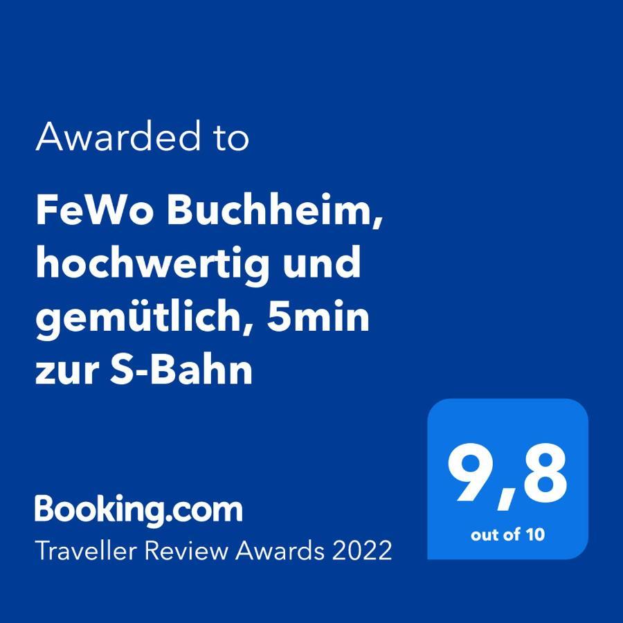 Fewo Buchheim, Hochwertig Und Gemuetlich, 5Min Zur S-Bahn ホッペガルテン エクステリア 写真